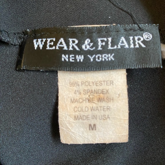 Wear and Flair gorgeous inverted 4 tier inverted pleated skirt . Size Me… - Picture 2 of 3